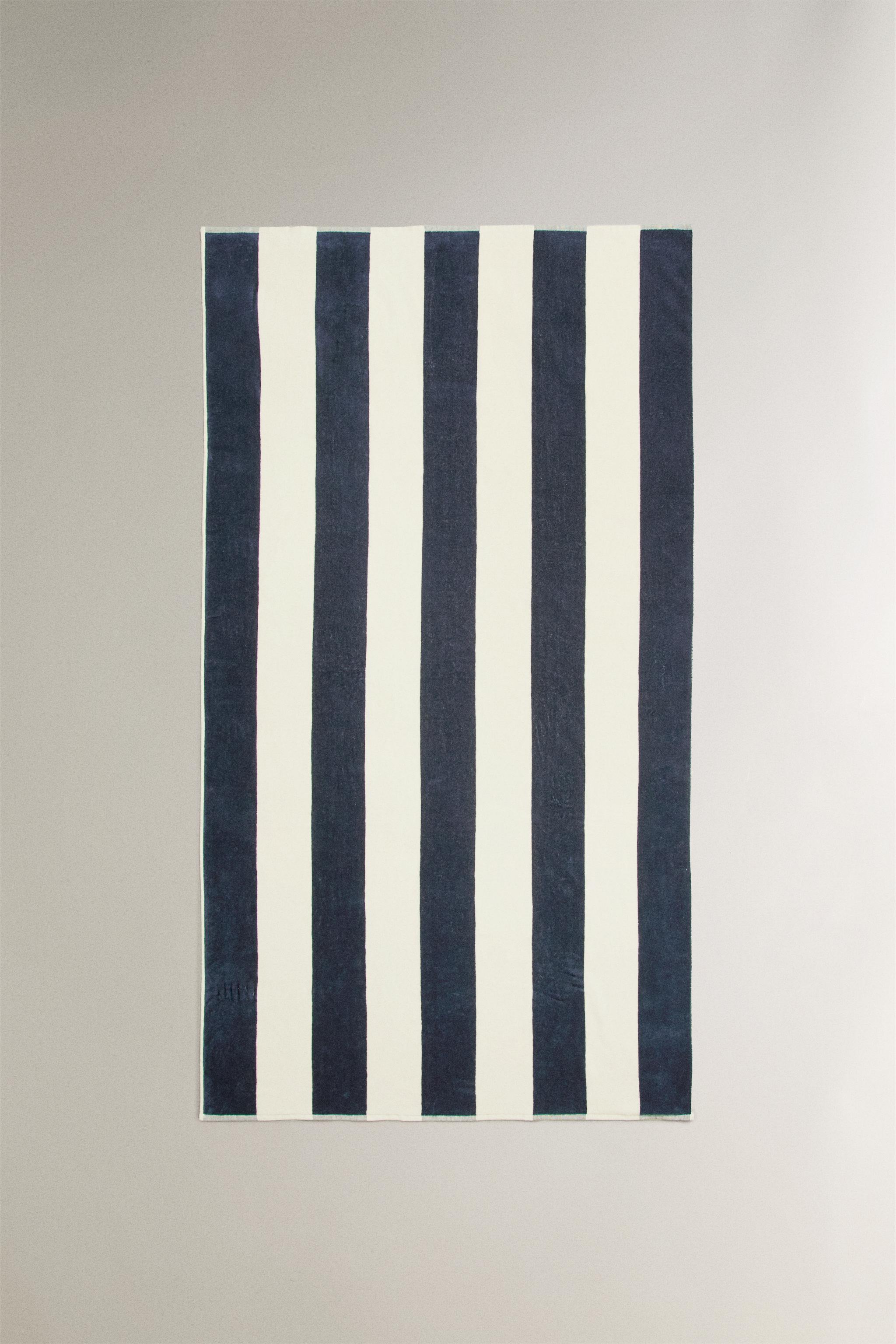 SERVIETTE DE PLAGE RAYURES